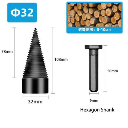 Wood Drill Bit Twist Firewood (32/38/42/45/50 mm)