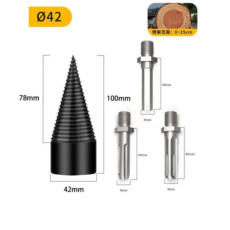 Wood Drill Bit Twist Firewood (32/38/42/45/50 mm)
