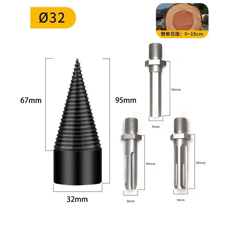 Wood Drill Bit Twist Firewood (32/38/42/45/50 mm)